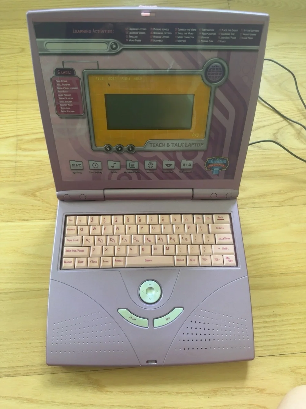 Kids Learning Laptop - Pink